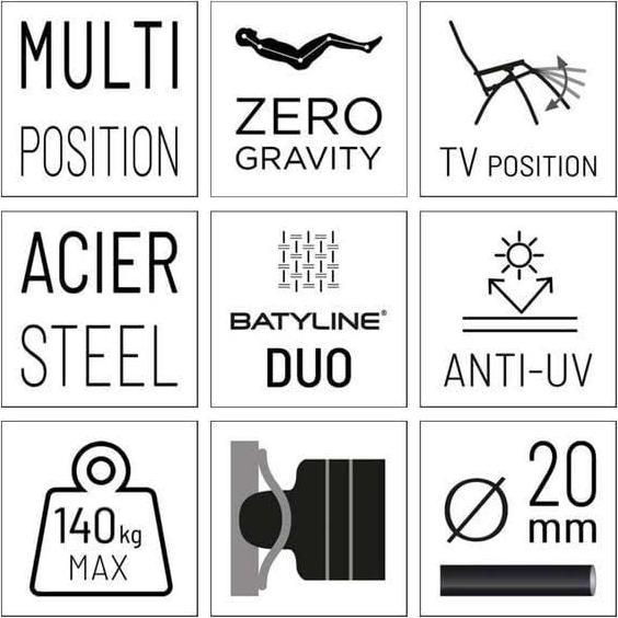 Image du produit Lafuma Gartenliege (83 cm)