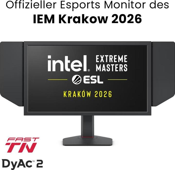 Produktbild BenQ Zowie XL2566X+ (1920 x 1080 Pixel, 24.50")