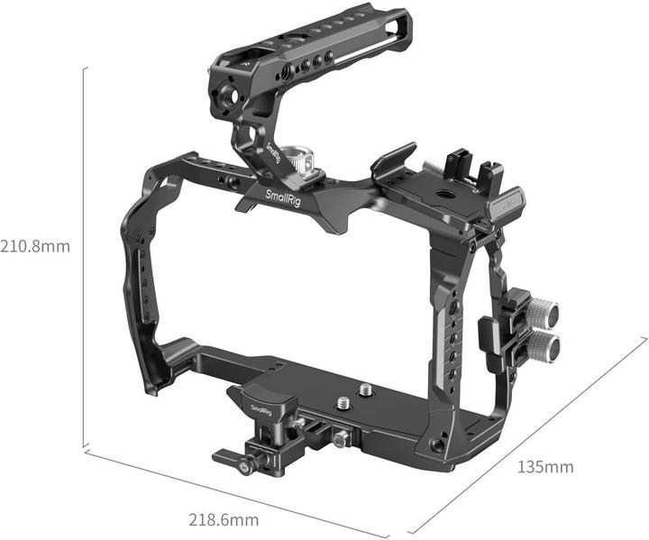 Productafbeelding SmallRig Basic Cage Kit voor Blackmagic Design Cinema Camera 6K 4574 (Kooi)