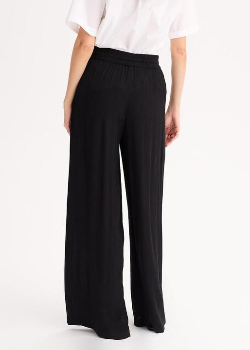 Produktbild Anne Weyburn Weite Hose aus Crepon (34)