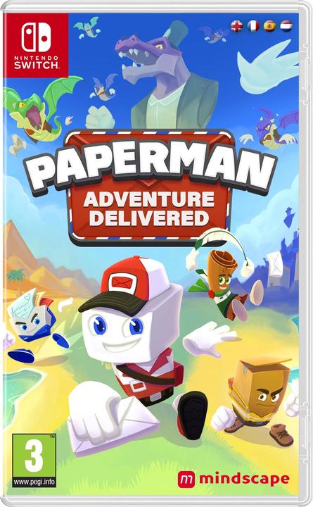 Actual product image Mindscape Paperman : Adventure Delivered (Switch, Switch Lite, Switch OLED, DE)