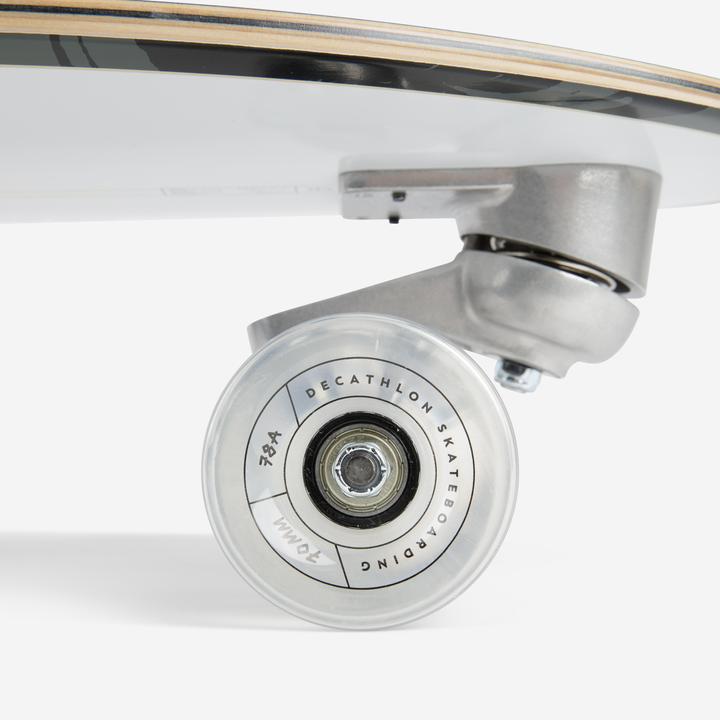 Immagine prodotto Decathlon Longboard Surfskate Surftraining 34" - Olio bianco (34.06")