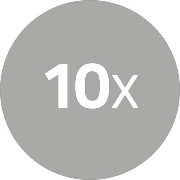 Nedis Connettore telefonico Tipo di connessione: RJ12 Dritto Rivestimento: Placcato oro PVC , Accessori per telefoni