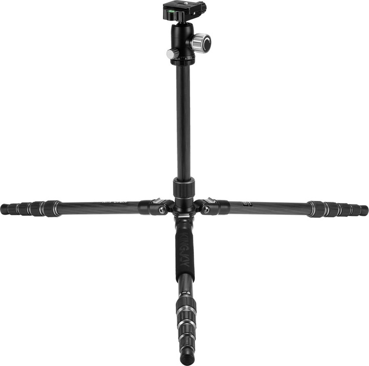Actual product image Kingjoy G22C+G00 Carbon Tripod (Carbon)