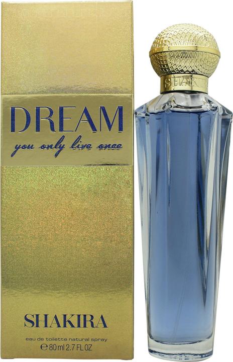 Actual product image Shakira Dream by Eau De Toilette Spray 80 ml (Eau de toilette, 80 ml)