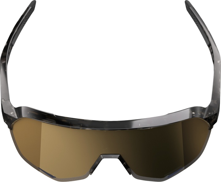 Actual product image 100% S2 (Gloss Black Havana, soft gold mirror)