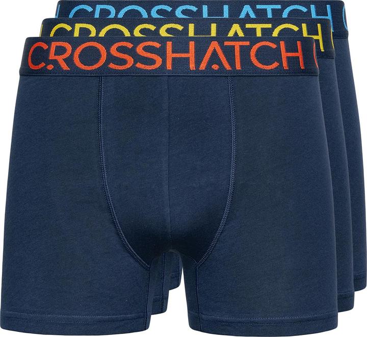 Produktbild Crosshatch Mens Chasma Boxer Shorts (Pack of 3) (M, 3er Pack)
