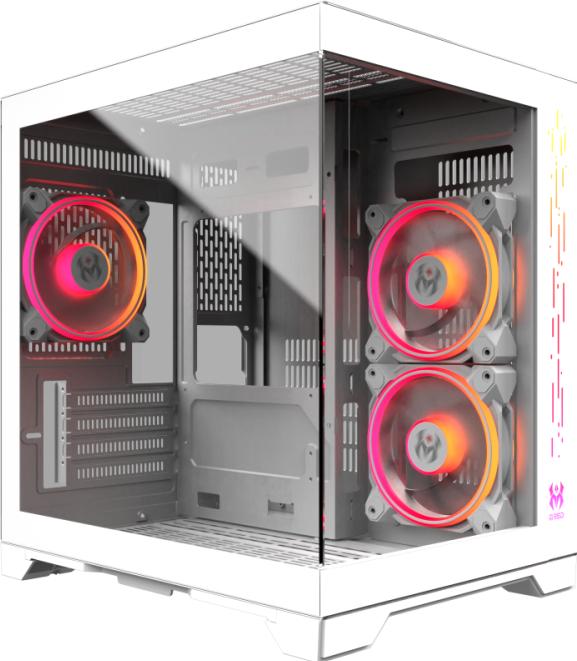 MRed M.RED Mini Crystal Sea White (mATX)