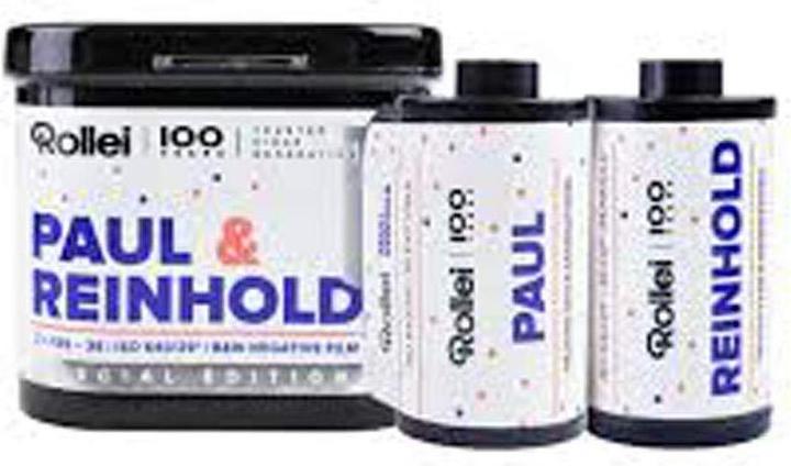Actual product image Rollei films Paul & Reinhold 640/36x2