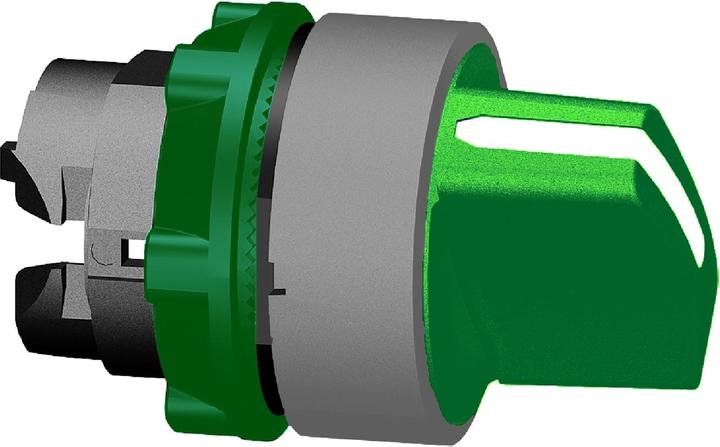 Actual product image Schneider Electric Selector switch, front, plastic, 2- ZB5AD203C0