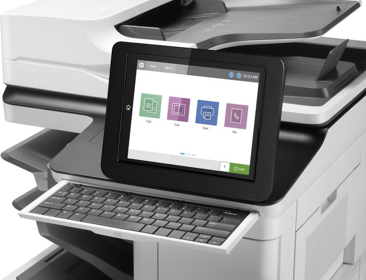 Image du produit HP LaserJet Enterprise Flow MFP M635z - Imprimante multifonction - Noir et blanc - laser - 216 x (Laser, Noir et blanc)