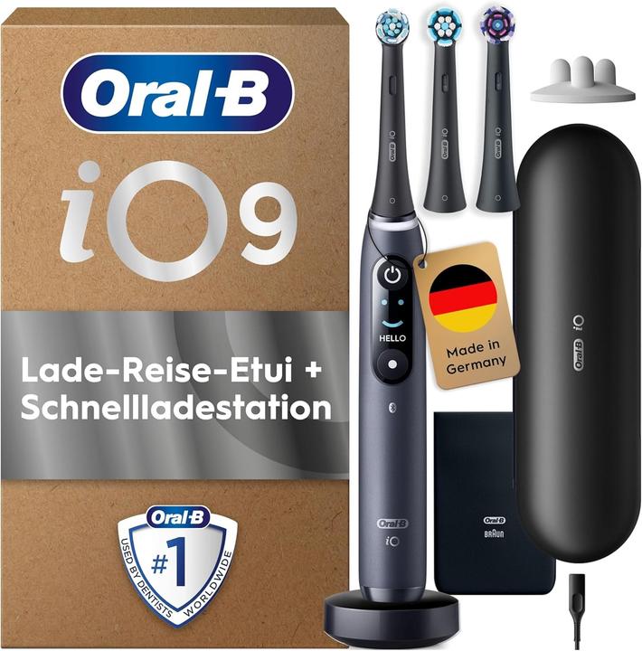 Actual product image Oral-B iO Series 9 Plus Edition Black Onyx