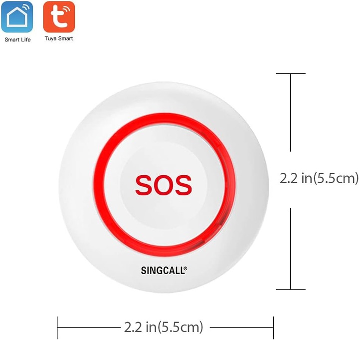 Singcall WiFi emergency call device (iOS, Android)