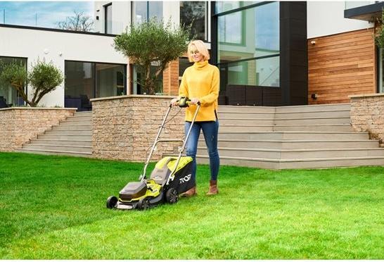 Actual product image Ryobi RY18LMH37A-250 (Rechargeable battery operated)
