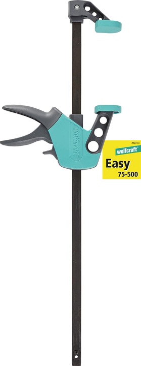 Produktbild wolfcraft Einhandzwinge EHZ „Easy“, 500 mm (500 mm)