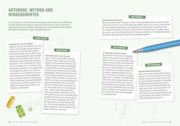 Produktbild Die Wahrheit über Arthrose (Deutsch, Musa Citak, 2018)