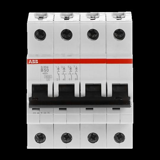 Actual product image ABB S204-B50 Automatic circuit breaker B-Char., 6 2CDS254001R0505