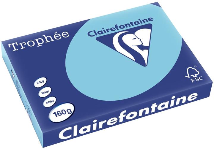 Immagine prodotto Clairefontaine Carta multifunzione Troph'e, A3, 160 g/m², blu (160 g/m², A3)