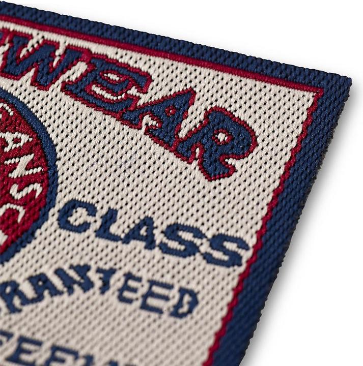 Actual product image Prym Application jeans label, rectangle, jeanswear, first class (6 x 3.50 cm)