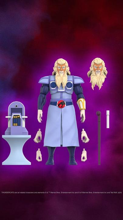 Actual product image Super7 Thundercats Ultimates action figure Claudus 18 cm