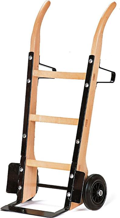 Rollcart Camion dei sacchi in legno con pala piatta in acciaio (250 kg)