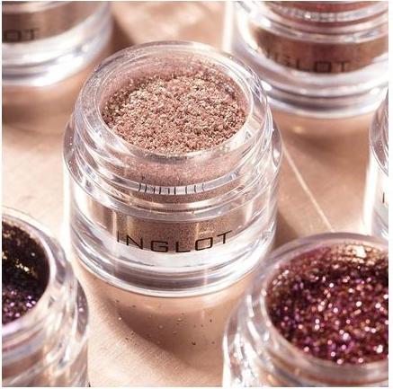 Actual product image Inglot Pure Pigment Eyeshadow 115 Makeup Glitter Eye Pigment Ultra-Intense Effects 2.0g