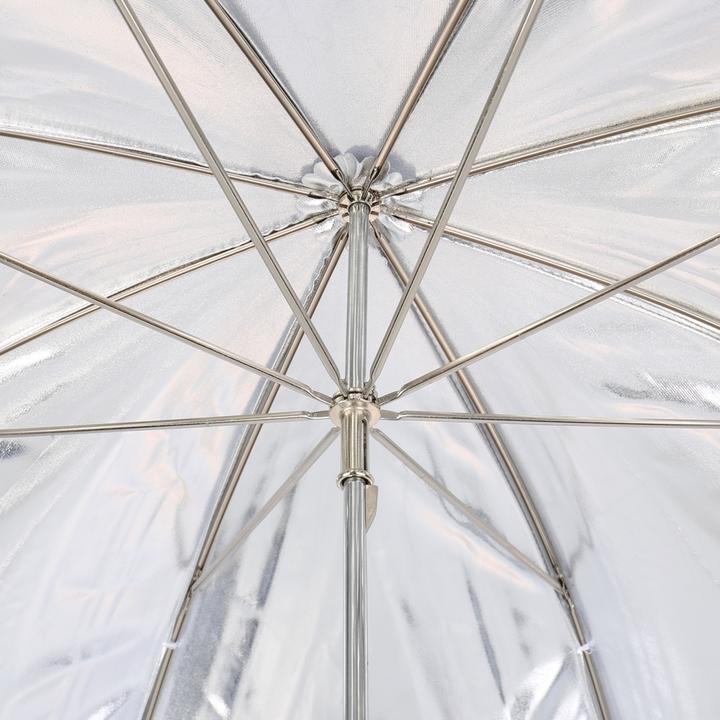 Produktbild Falcon Eyes Reflexschirm UR-32S Silber/Weiss 80 cm (Schirmreflektor, 80 cm)