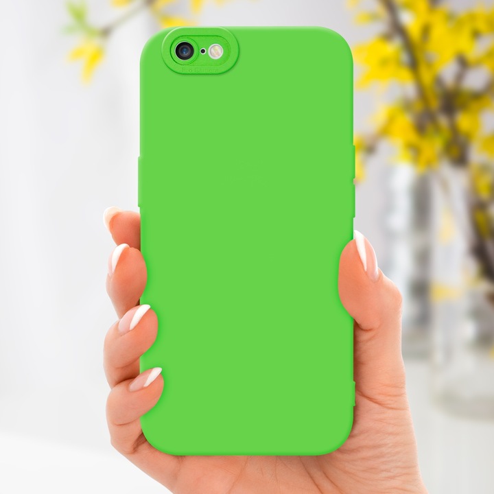 Productafbeelding Cadorabo Hoesje voor Apple iPhone 6 PLUS / 6S PLUS in TPU Fluid LM162 Style (Apple iPhone 6 Plus)