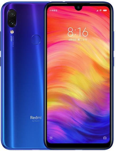 Xiaomi Redmi Note 7 (64 GB, Blue, 6.30", Hybrid Dual SIM, 48 Mpx, 4G)