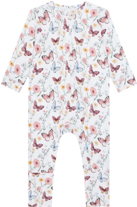 Produktbild Hust and Claire Bambus Strampler Mulle Butterfly (80)