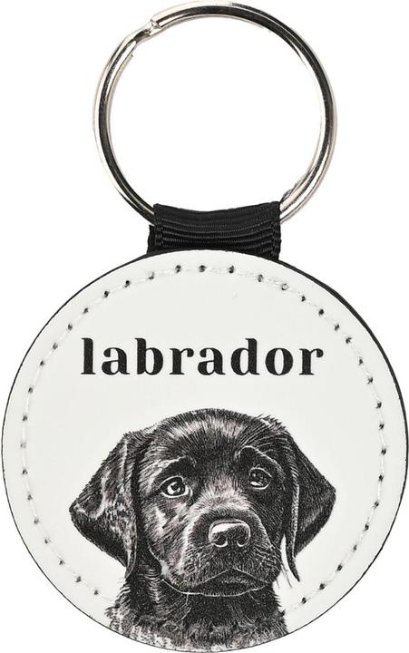 Actual product image Best of Breed Labrador Leather Keyring