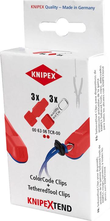 Image du produit Knipex Clips TehteredTool (59 mm)