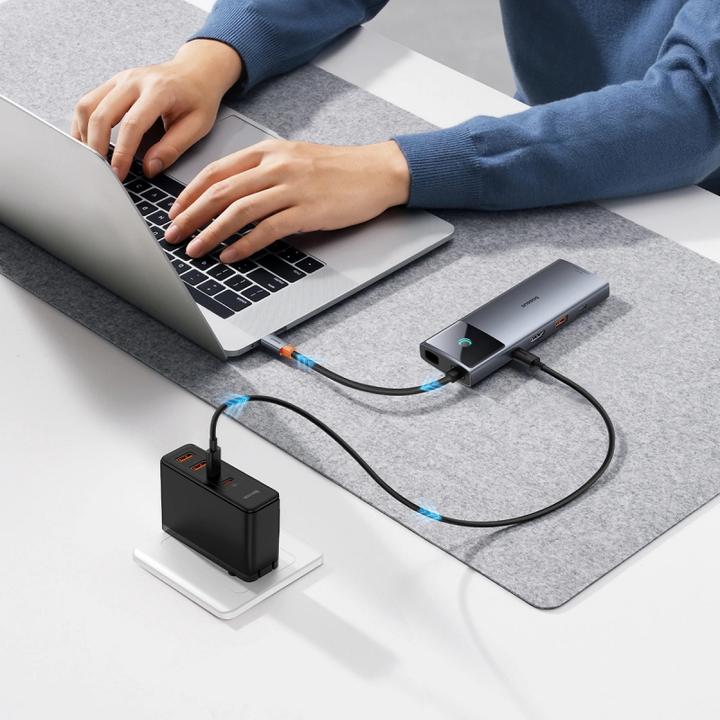 Image du produit Baseus 10in1 Hub Metal Gleam II Series (USB-C, 10 Ports)