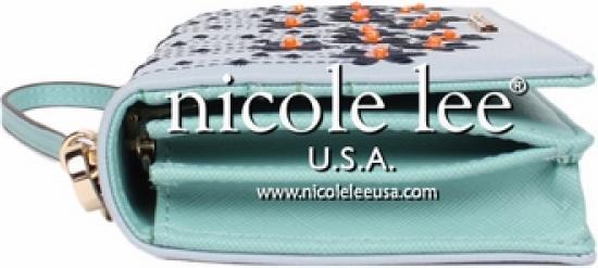 Actual product image Nicole Lee Rosalie" wallet black