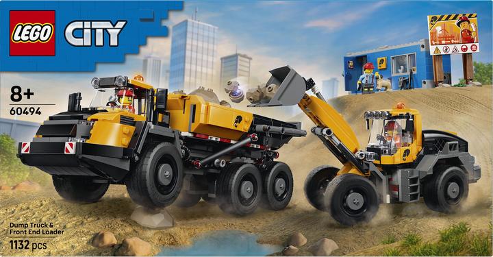 Image du produit LEGO Camions à benne et chargeuses à godet (60494, LEGO City)