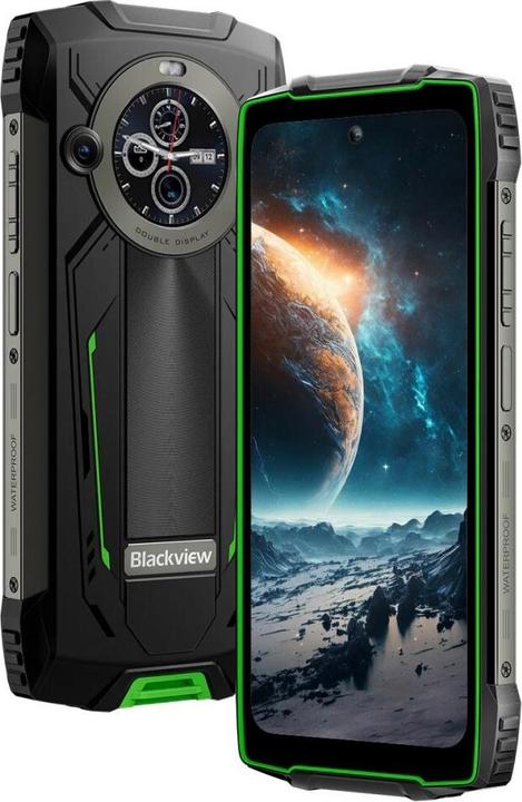 Actual product image Blackview BV8200 (Double Sim - Écran de 6.5" - 256 Go, 12 Go RAM - NFC) Vert (256 GB, Green, 6.50", Dual SIM)