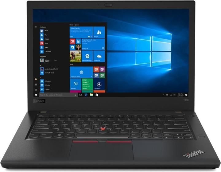 Actual product image Lenovo ThinkPad T480 (14", Intel Core i7-8550U, 16 GB, 512 GB, CH)