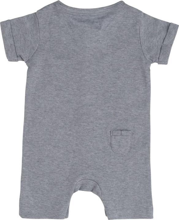 Produktbild Baby's only Strampler kurzer Ärmeln Melange grau - 68 (68)