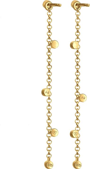 Immagine prodotto Elli Orecchini pendenti con cristalli geo in argento 925 Pretty (Cristallo di vetro, Argento 925)