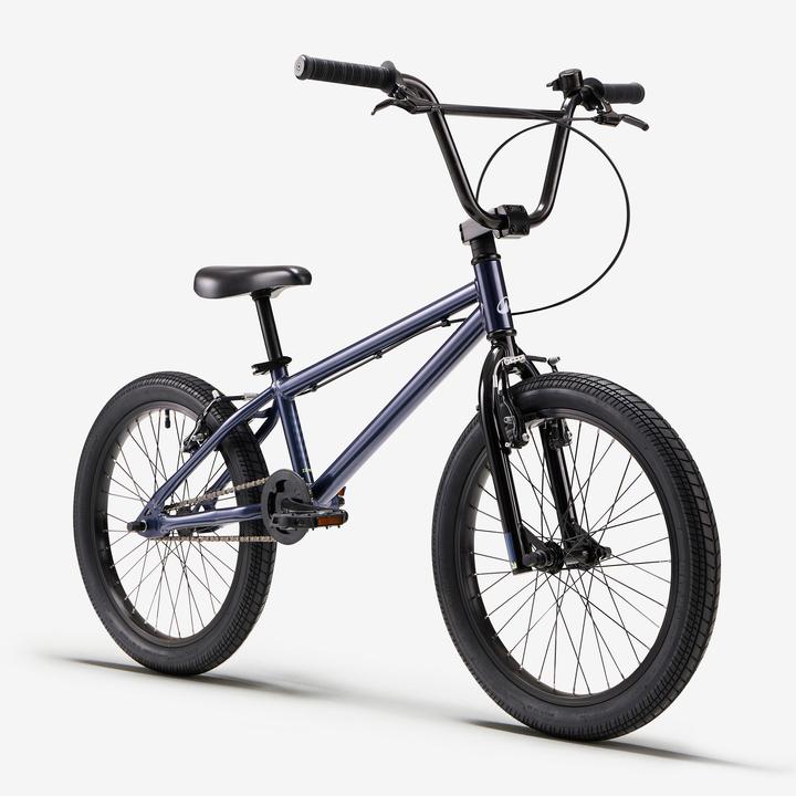 Btwin BMX-Rad Kinder 20 Zoll Wipe 500 blau