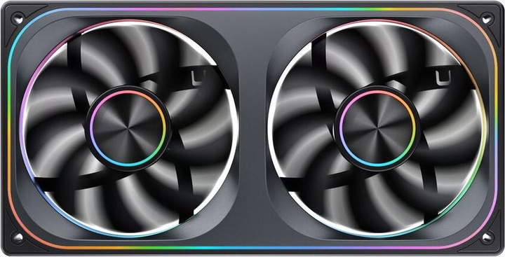 Image du produit Jonsbo ZA-240 Infinity Mirror ARGB PWM Lüfter - 240mm, schwarz (240 mm)