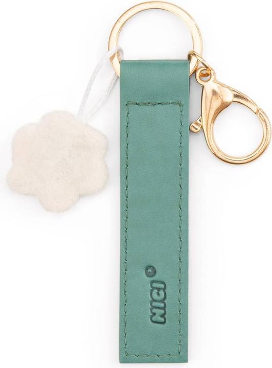 Immagine prodotto Magni NICI Schlüsselanhänger Friends Forever Kunstlederband mit Blume grün 10cm