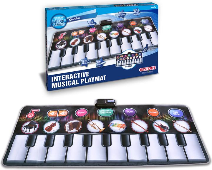 Actual product image Bontempi Electronic music and play carpet (English)
