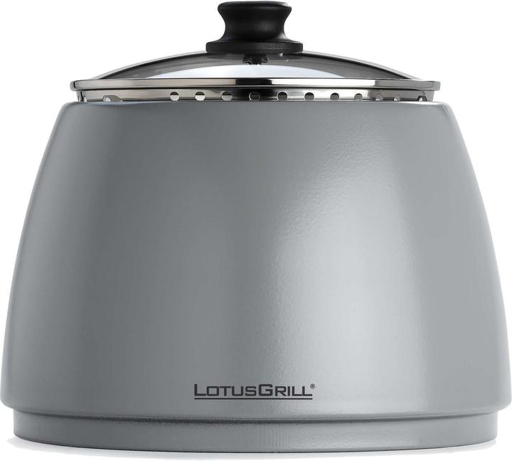 Actual product image LotusGrill Grill hood with glass insert XL
