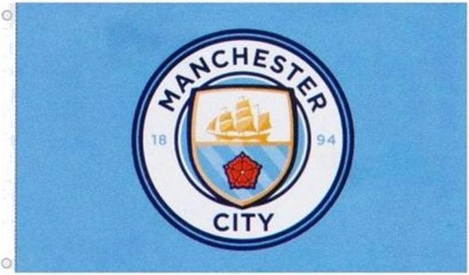 Image du produit Manchester City FC Drapeau Core Blason