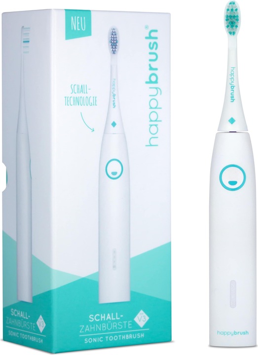 Produktbild happybrush StarterKit Schall Vibe 3 (Schallzahnbürste)