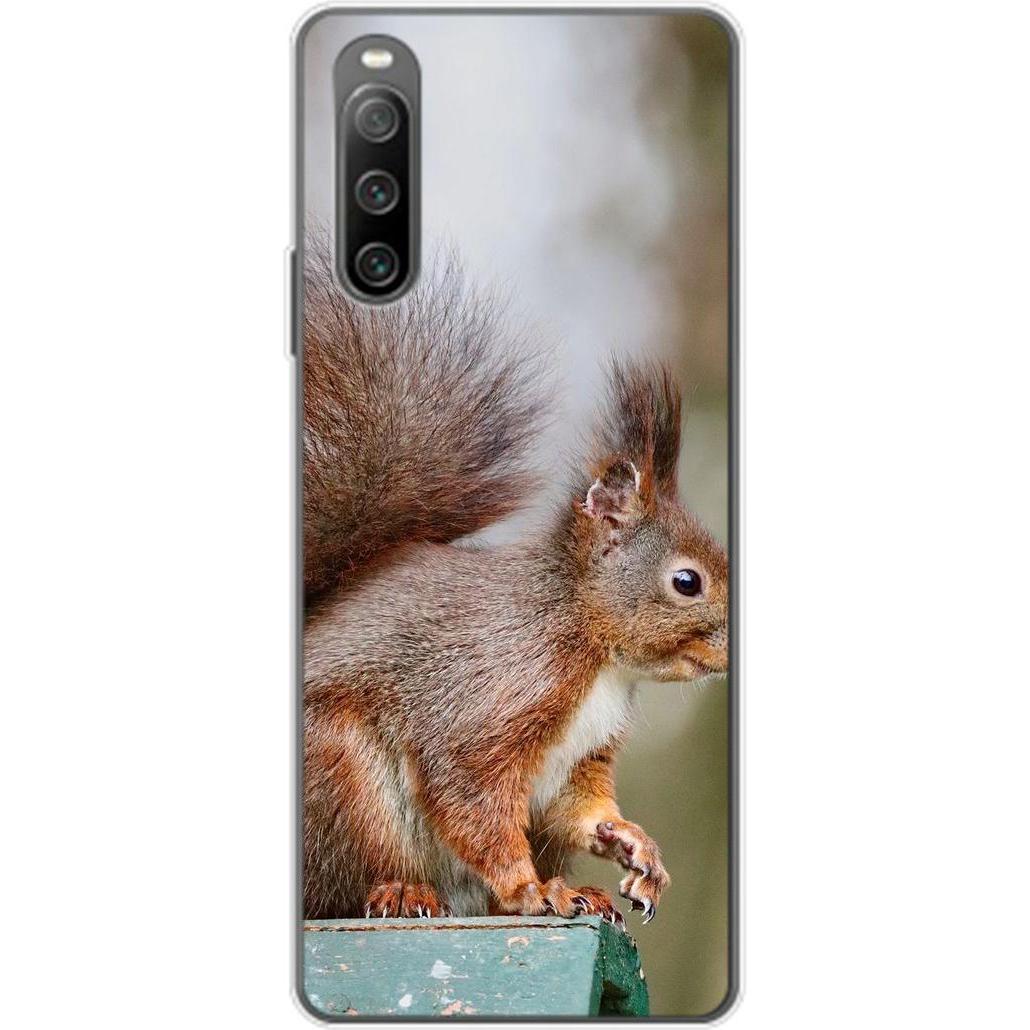 König Design Hülle Handy Schutz für Sony Xperia 10 IV Case Cover Tasche Bumper Etuis TPU Neu (Sony Xperia 10 IV), Smartp...