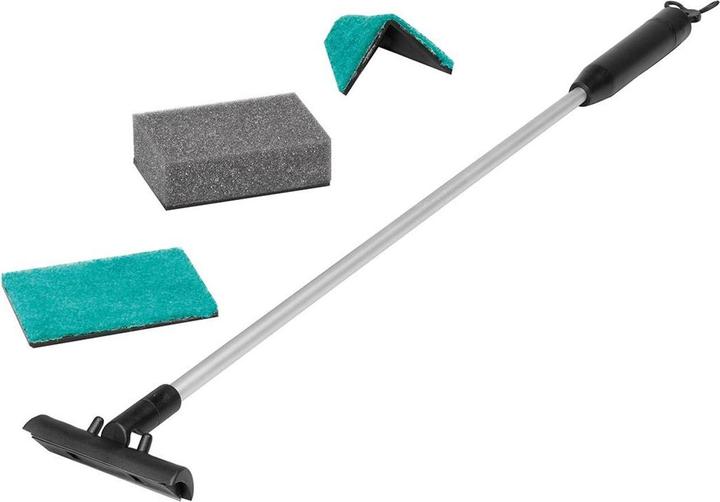 EBI Cleany 4In1 ruitenreiniger 50 cm, 4 verschillende opzetstukken. Bijlagen (Aquarium schoonmaken)