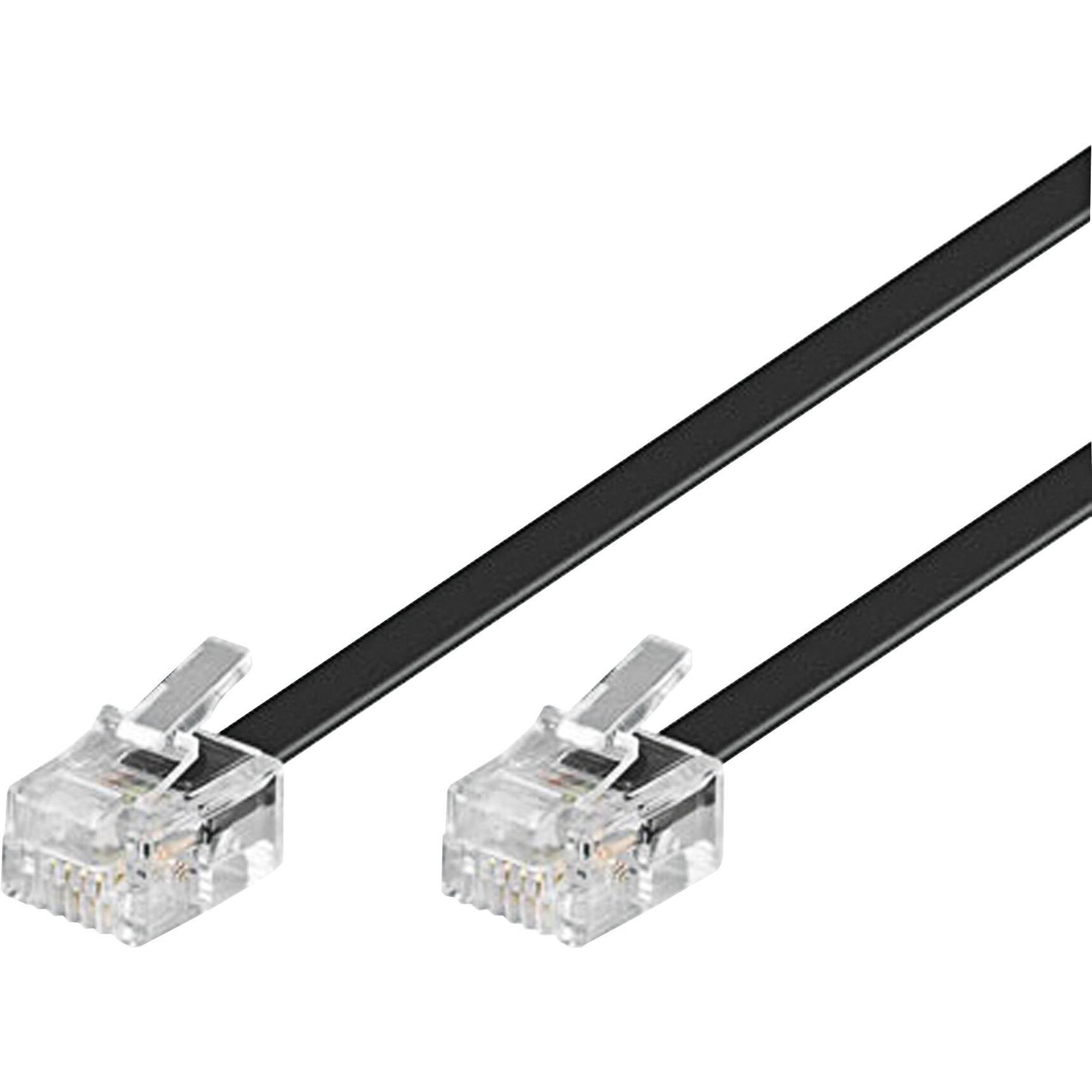 MicroConnect ModularCable RJ11 6P/4C, Telefon Zubehör