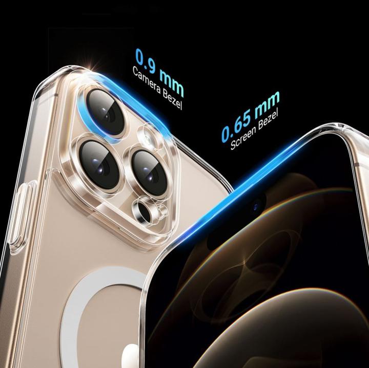 Actual product image Ugreen Classy Clear Magnetic Case for iPhone 16 Pro Max - Transparent (Apple iPhone 16 Pro Max)